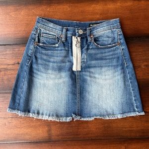 Blank NYC denim mini skirt. Size 24